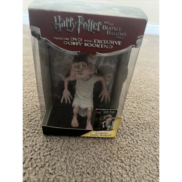 NEW Harry Potter and the Deathly Hallows Part 1 DVD 2011 with RARE DOBBY BOOKEND - Picture 4 of 5